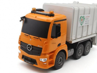 Радиоуправляемая машина мусоровоз Mercedes-Benz Actros масштаб 1:20