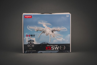 Радиоуправляемый квадрокоптер с FPV камерой SYMA X5SW 4CH quadcopter with 6AXIS GYRO