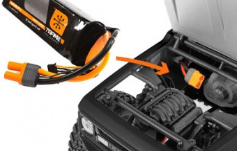 Краулер 1:10 Axial Wraith 1.9 4WD, электро, RTR (черный)