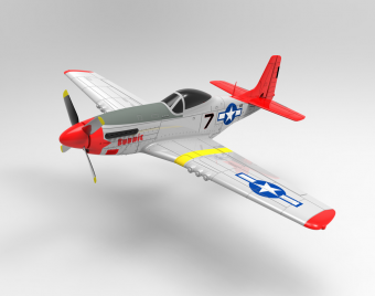 Радиоуправляемый самолет Volantex 768-1 Mustang PNP