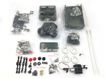 Радиоуправляемая машина WPL ГАЗ-66 грузовая (зеленая) 4WD 2.4G 1/16 KIT