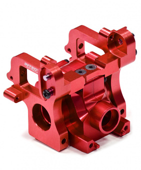 Корпус коробки передач (красный) для HPI Savage XL & X 4.6 RTR