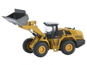 Металлический фронтальный погрузчик HUI NA TOYS 1/60