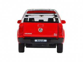 Машина ''АВТОПАНОРАМА'' Volkswagen Amarok, красный, 1/30, свет, звук, инерция, в/к 20*10*11 см