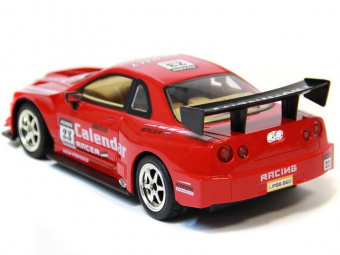 Р/У клевые тачки Nissan Skyline GTR34 1:14 + акб