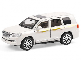 Машина XLG Toyota Land Cruiser M923V 1/24, свет, звук, инерция (1/8шт.) б/к
