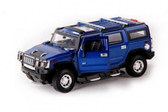 Радиоуправляемый джип MZ Model Hummer H2 масштаб 1:24 - 25020A-BLUE