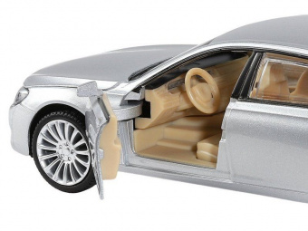 Машина ''АВТОПАНОРАМА'' BMW 760LI , серебряный, 1/34, свет, звук, инерция, в/к 17,5*13,5*9 см