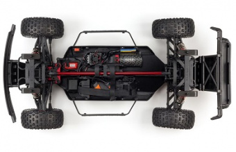Радиоуправляемый шорт-корс ARRMA Mojave 6S BLX Desert Racer 1:7 Red/Black