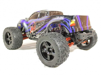 Радиоуправляемый монстр Remo Hobby MMAX UPGRADE (синий) 4WD 2.4G 1/10 RTR