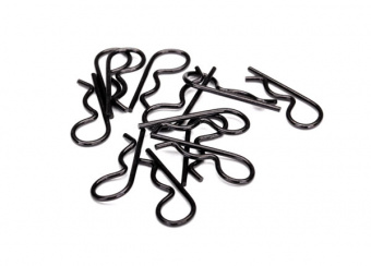 Клипсы Traxxas, heavy duty (black) (12)