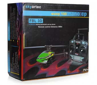 Радиоуправляемый вертолёт Skyartec WASP NANO CP MNH02-2