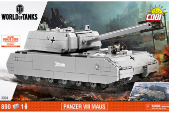 Конструктор COBI Танк Panzer VIII Maus (Маус) COBI-3024