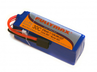 Аккумулятор LiPo Fullymax 11.1V 8700мАч 30C (Traxxas)