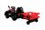 Детский электромобиль трактор с прицепом и ковшом (пульт 2.4G) Красный