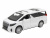 Машина АВТОПАНОРАМА Toyota Alphard, белый, 1/42, инерция, откр. двери, в/к 17,5*12,5*6,5 см