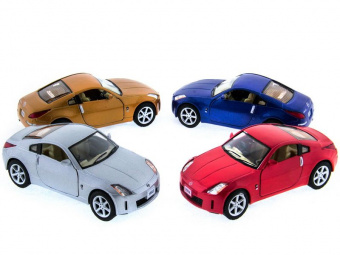 Машина Kinsmart 1:34 Nissan Fairlady 350Z инерция (1/12шт.) б/к