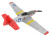 Радиоуправляемый самолет Volantex RC P51D 400мм (синий) 2.4G 4ch LiPo RTF with Gyro