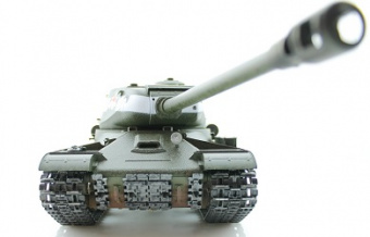 Радиоуправляемый танк Taigen ИС-2 (1944, СССР, зеленый) 1:16 2.4GHz деревянная коробка