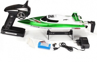 Радиоуправляемый катер Fei Lun High Speed Green Boat 2.4GHz