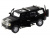 Машина ''АВТОПАНОРАМА'' Hummer H3, черный, 1/32, свет, звук, инерция, в/к 17,5*13,5*9 см