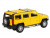 Машина ''АВТОПАНОРАМА'' Hummer H3, желтый, 1/32, свет, звук, инерция, в/к 17,5*13,5*9 см