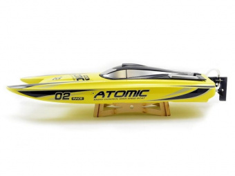 Радиоуправляемый катамаран Volantex RC 792-4 ATOMIC 700 желтый Brushless 2.4G LiPo RTR