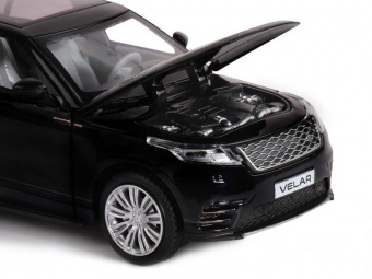 Машина ''АВТОПАНОРАМА'' Range Rover Velar, черный, 1/32, свет, звук, инерция, в/к 17,5*12,5*6,5