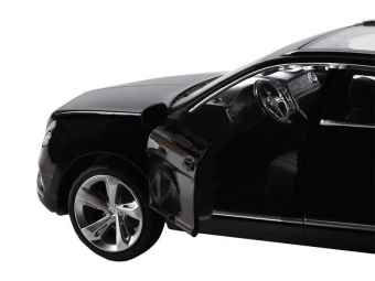 Машина ''АВТОПАНОРАМА'' Bentley Bentayga, черный, 1/34, свет, звук, инерция, в/к 17,5*13,5*9 см