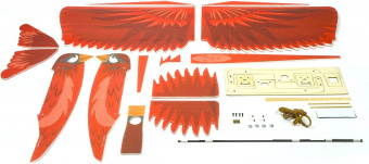 Радиоуправляемый самолет E34 1200mm Northern Cardinal KIT+Motor+ESC+Servo（MM2212 1100KV+Prop8040+20A ESC+9g Servo* 4pcs+Y-wire）