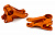 Передние рокеры (оранж) 1/16 Traxxas E-Revo, Slash, Rally