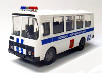 Машина Autotime ''ПАЗ-32053'' полиция 1:43