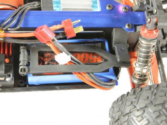 Радиоуправляемая трагги Remo Hobby S EVO-R Brushless UPGRADE V2.0 (синяя) 4WD 2.4G 1/16 RTR