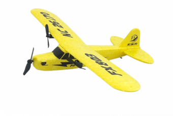Радиоуправляемый самолет Piper J-3 (EPP) 2.4G Желтый