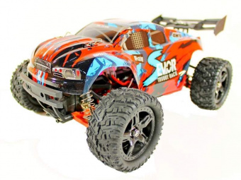 Радиоуправляемая трагги Remo Hobby S EVO-R UPGRADE (красный) 4WD 2.4G 1/16 RTR