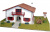Сборная деревянная модель деревенского дома Artesania Latina Chalet en kit de Caserio con carro 1:72