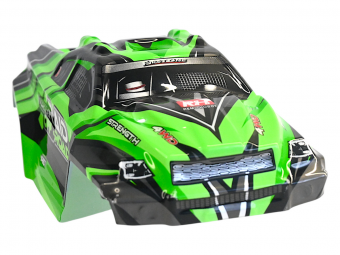Зеленый кузов для монстра Remo Hobby RH1431, RH1435, 1/14