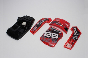 Outer panel set (Red /AXXE)