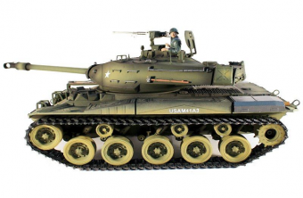 Радиоуправляемый танк Taigen 1:16 M41A3 Bulldog PRO 2.4 Ghz (пневмо)