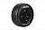 Колеса в сборе SC-ROCKET 1/10 SC TIRE SOFT / BLACK RIM / MOUNTED