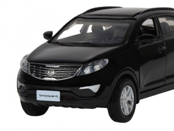 Машина ''АВТОПАНОРАМА'' KIA SPORTAGE R, черный, 1/39, инерция, в/к 17,5*12,5*6,5 см