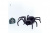 Радиоуправляемый робот-паук Black Widow ИК-управление