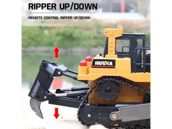 Радиоуправляемый бульдозер HUI NA TOYS 2.4G 11CH 1/16 RTR
