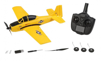 Радиоуправляемый самолет истребитель Wltoys A210 T28 (EPP) 2.4G