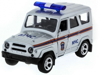 Машина ''АВТОПАНОРАМА'' инерц. УАЗ-469 (МЧС) 1/50, в/к 12*7*5,5 см