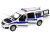 Машина ''АВТОПАНОРАМА'' LADA LARGUS Полиция, 1/24, свет, звук, инерция, в/к 24,5*12,5*10,5 см