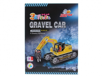 3D пазлы из пенокартона ГИДРОМОЛОТ (30 деталей)