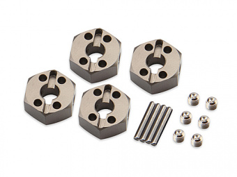 Хабы колес с фиксацией ALUMINUM (12mm) Bullet/WR8 (4шт)