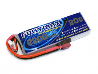 Аккумулятор LiPo Fullymax 7.4V 2200мАч 20C