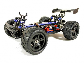 Радиоуправляемая трагги Remo Hobby S EVO-R Brushless (синяя) 4WD 2.4G 1/16 RTR